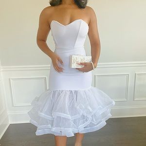Tulle Midi Dress